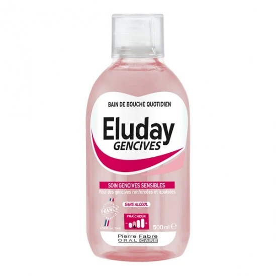 Eluday Gencives Bain De Bouche Quotidien 500ml 3 Eluday Gencives Bain De Bouche Quotidien 500ml
