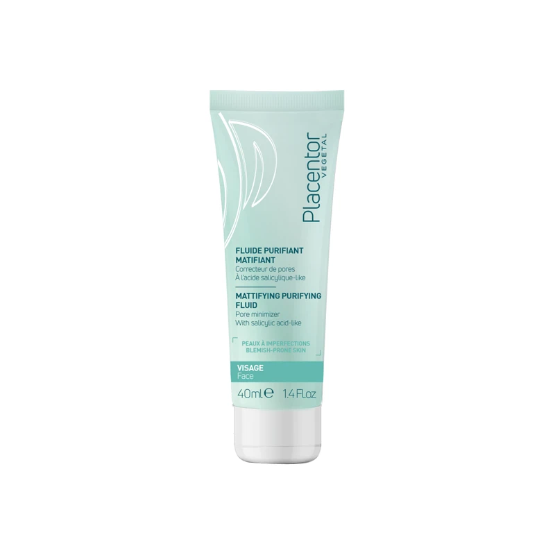 Placentor Végétal Fluide Purifiant Matifiant 40ml 3 Placentor Végétal Fluide Purifiant Matifiant 40ml