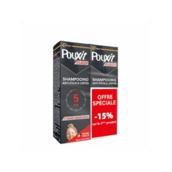 Pouxit FLASH - Shampoing Anti-Poux Et Lentes - 2x100ml
