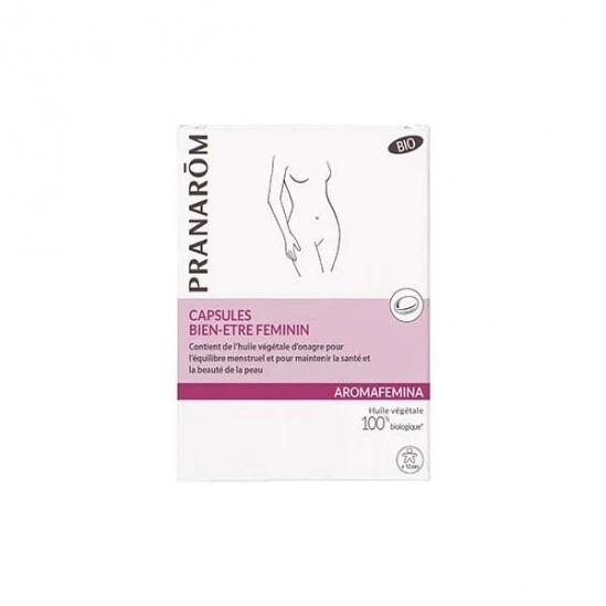Pranarôm Aromafemina Capsules Bien-etre Féminin Boîte De 30 3 Pranarôm Aromafemina Capsules Bien-etre Féminin Boîte De 30
