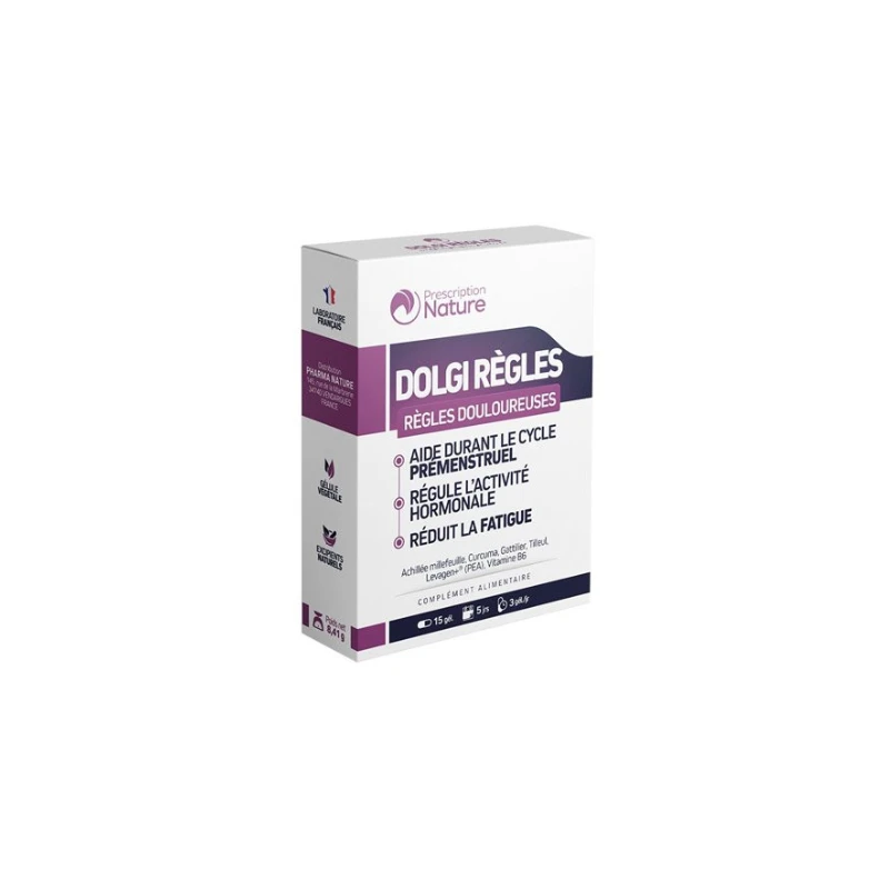 Prescription Nature Dolgi Règles 15 Gélules 3 Prescription Nature Dolgi Règles 15 Gélules