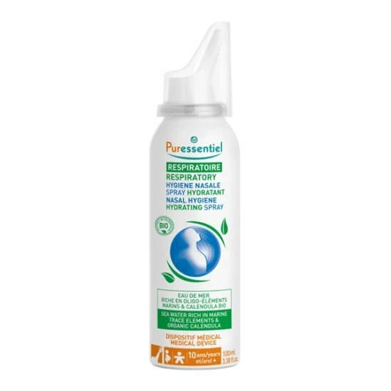 Puressentiel Respiratoire Spray Hygiène Nasale Hydratant 100ml 3 Puressentiel Respiratoire Spray Hygiène Nasale Hydratant 100ml