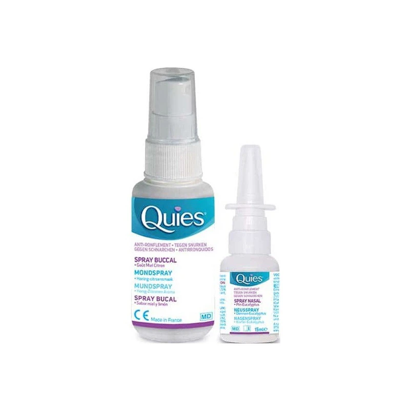 Quies Anti-Ronflement Bi-pack 85ml 3 Quies Anti-Ronflement Bi-pack 85ml