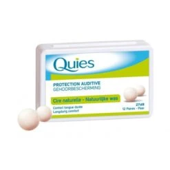 Quies Cire Naturelle Protection Auditive 12 Paires