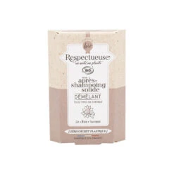 Respectueuse Après-shampoing Solide Démêlant 40gr