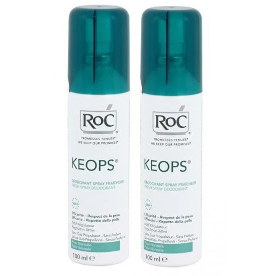 Roc Keops Déodorant Fraîcheur 100ml X2 3 Roc Keops Déodorant Fraîcheur 100ml X2