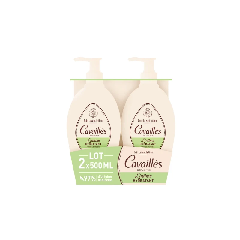 Rogé Cavaillès Intime Soin Lavant Hydratant Sécheresse 2x500ml 3 Rogé Cavaillès Intime Soin Lavant Hydratant Sécheresse 2x500ml