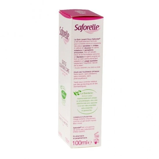 Saforelle Soin Lavant Doux 100ml 4 Saforelle Soin Lavant Doux 100ml – Image 2