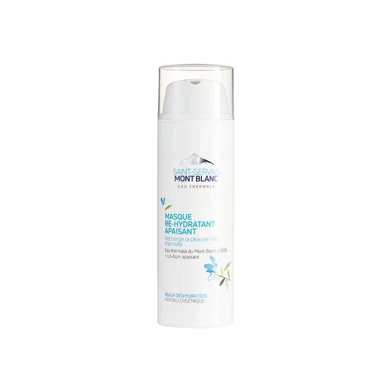 Saint-Gervais Mont Blanc Masque Ré-hydratant Apaisant 50ml 3 Saint-Gervais Mont Blanc Masque Ré-hydratant Apaisant 50ml