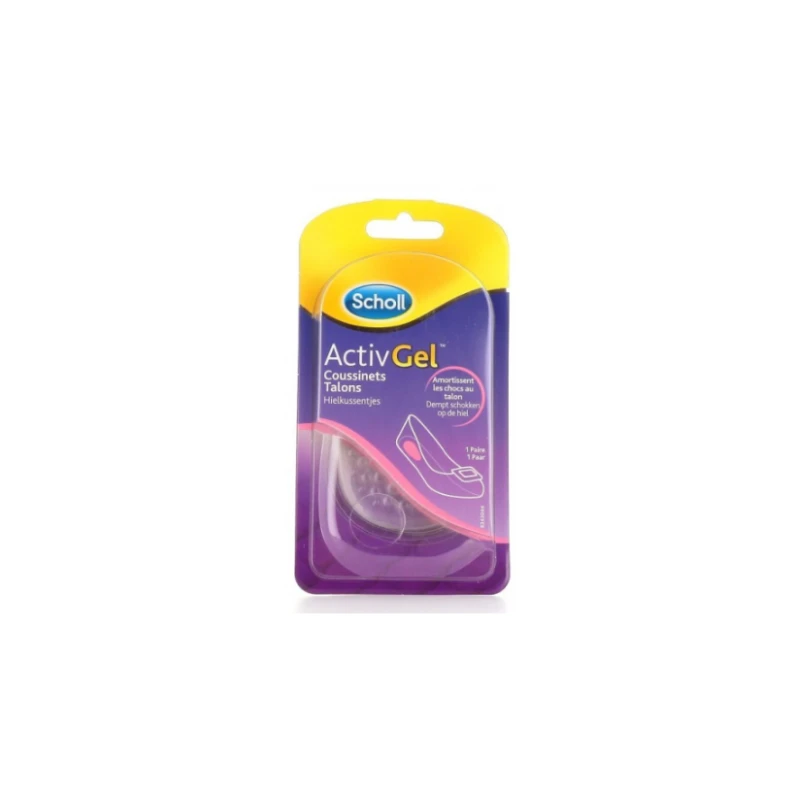 Scholl ActivGel Coussinets Talons 1 Paire 3 Scholl ActivGel Coussinets Talons 1 Paire
