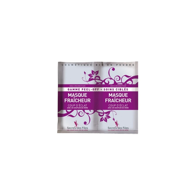 SECRETS DES FÉES Masque Fraîcheur Coup D'Eclat Bio 3 SECRETS DES FÉES Masque Fraîcheur Coup D'Eclat Bio