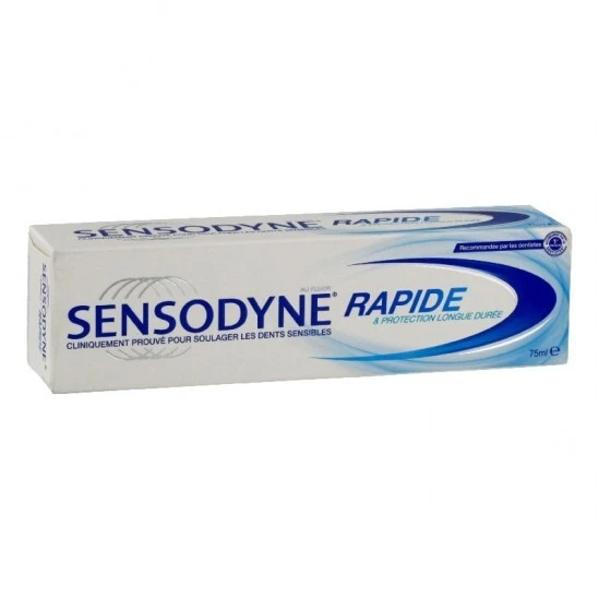 Sensodyne Rapide Dentifrice 75ml 3 Sensodyne Rapide Dentifrice 75ml