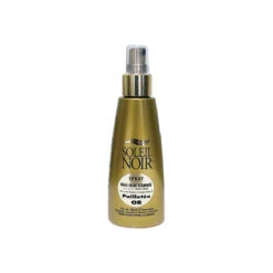 Soleil Noir Spray Huile Sèche Vitaminée Pailletée Or 150ml