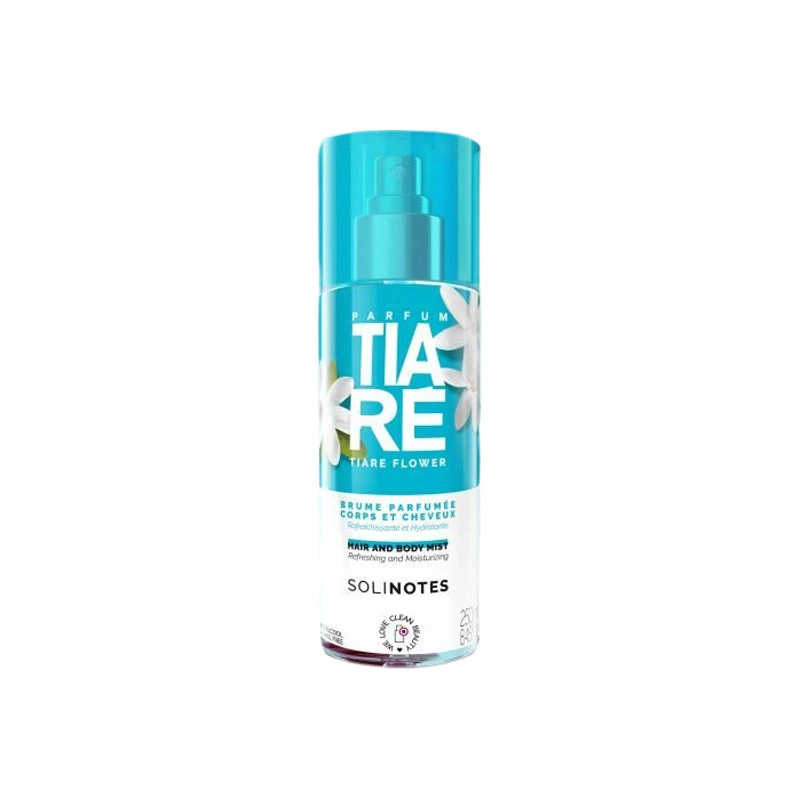 Solinotes Brume Parfumée Tiaré 250ml 3 Solinotes Brume Parfumée Tiaré 250ml