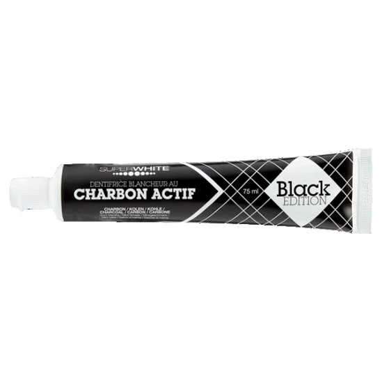 Superwhite Black Edition Dentifrice Blancheur Au Charbon 75ml 3 Superwhite Black Edition Dentifrice Blancheur Au Charbon 75ml