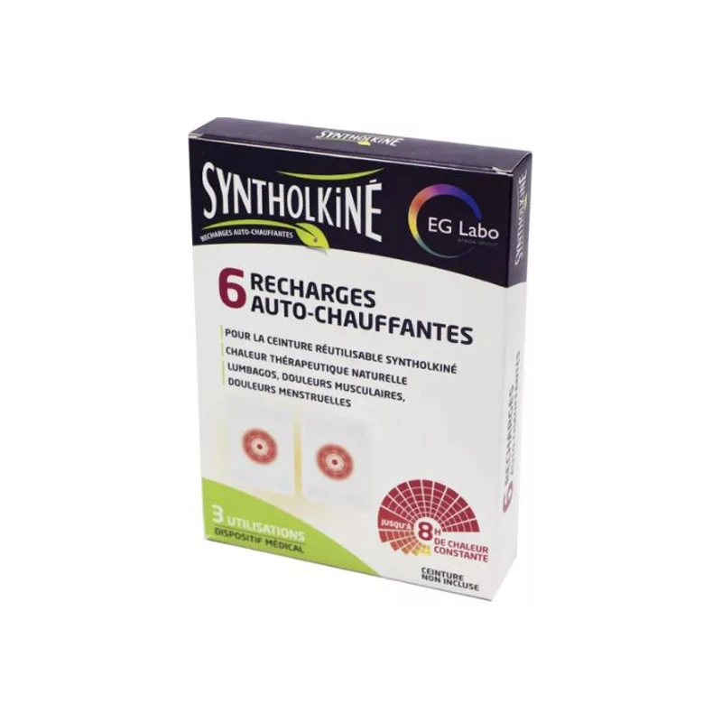 SyntholKiné 6 Recharges Auto-chauffantes 3 SyntholKiné 6 Recharges Auto-chauffantes