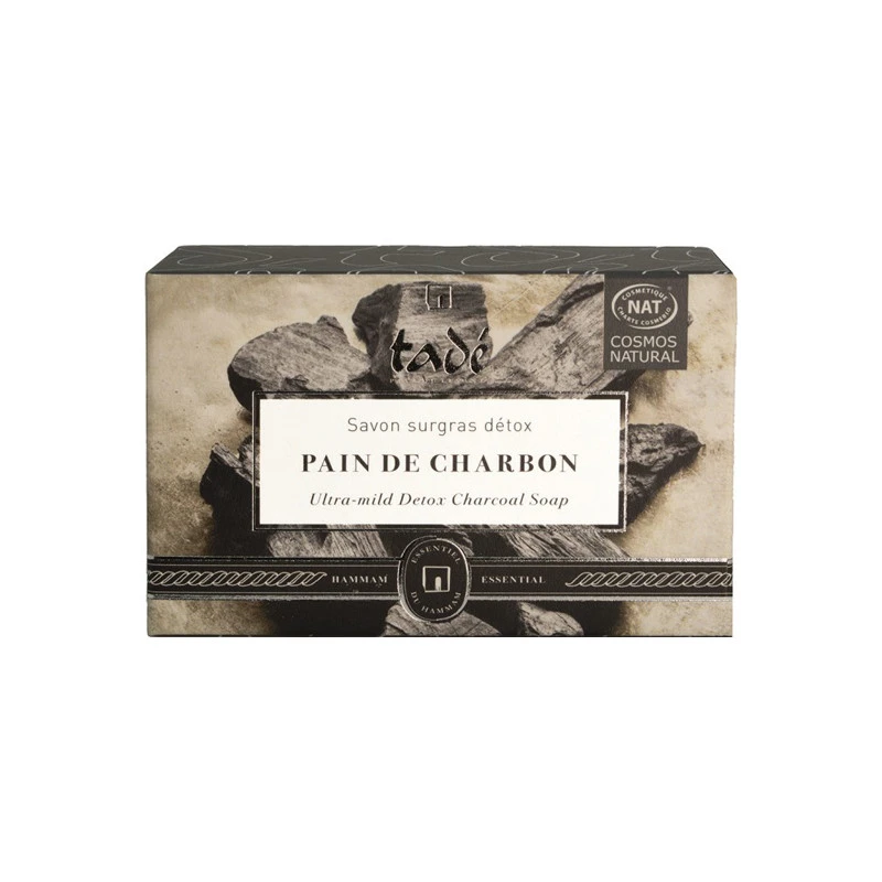 Tadé Savon Surgras Détox Pain De Charbon 140gr 3 Tadé Savon Surgras Détox Pain De Charbon 140gr