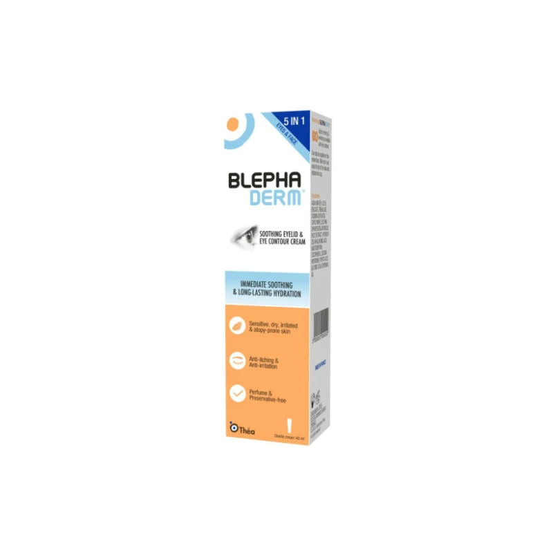 Théa Blephaderm Contour De L'Oeil Et Paupières Crème 40ml 3 Théa Blephaderm Contour De L'Oeil Et Paupières Crème 40ml