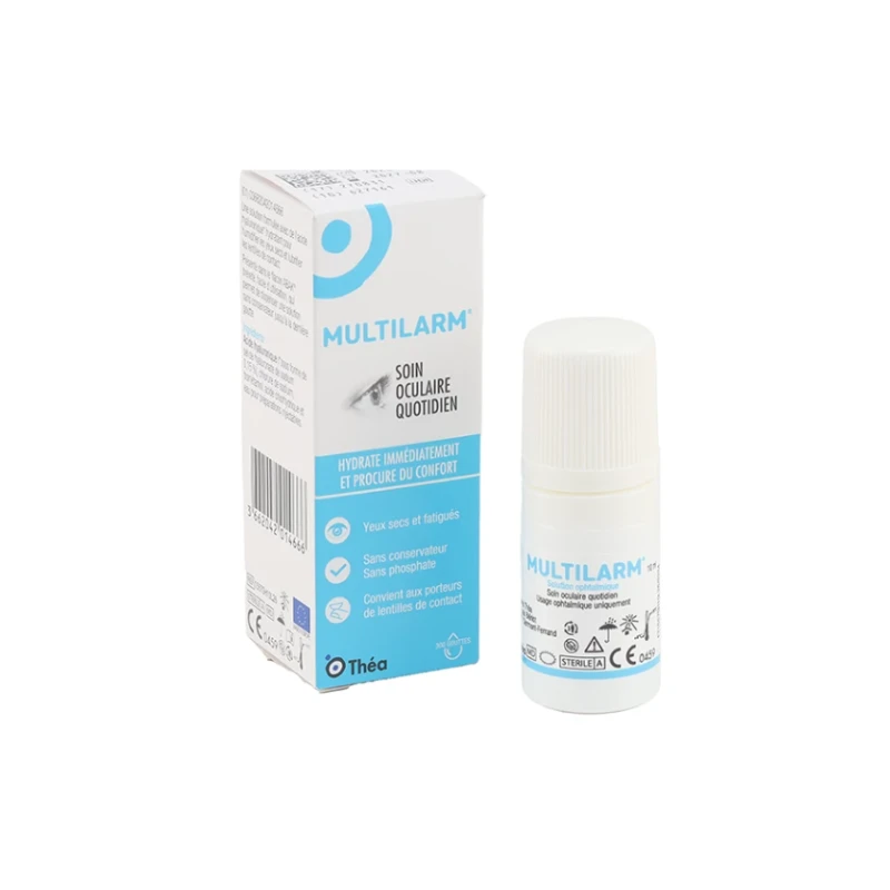 Théa Multilarm Soin Oculaire Quotidien Gouttes 10ml 3 Théa Multilarm Soin Oculaire Quotidien Gouttes 10ml