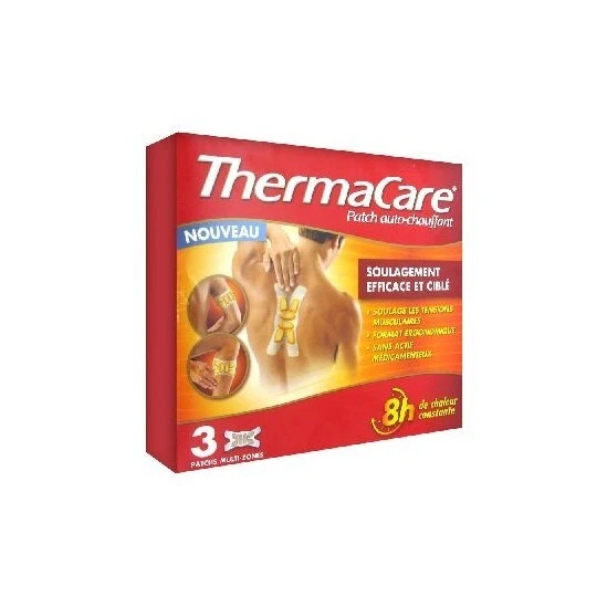ThermaCare Patch Auto-Chauffant 8h Multi-Zones 3 Patchs 3 ThermaCare Patch Auto-Chauffant 8h Multi-Zones 3 Patchs