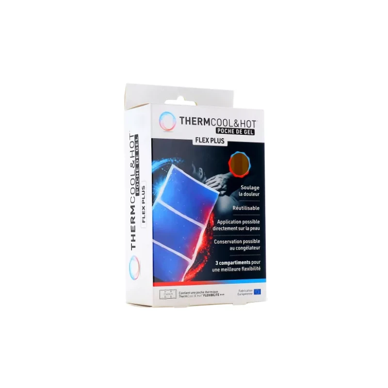 ThermCool & Hot Poche De Gel Flex Plus 11 X 24 Cm 3 ThermCool & Hot Poche De Gel Flex Plus 11 X 24 Cm