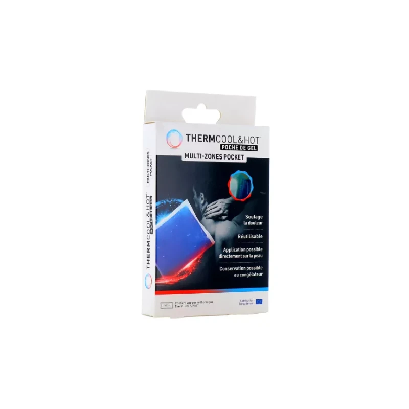 ThermCool & Hot Poche De Gel Multi-zones Pocket 11 X 11 Cm 3 ThermCool & Hot Poche De Gel Multi-zones Pocket 11 X 11 Cm
