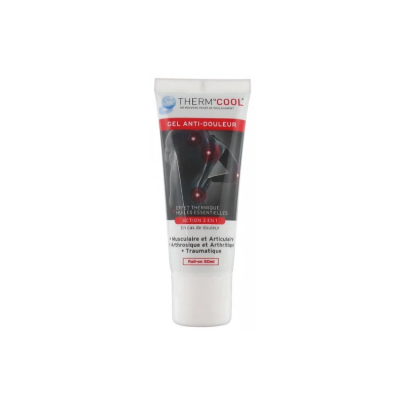 THERMCOOL ROLL ON GEL ANTI DOULEUR 50ML 3 THERMCOOL ROLL ON GEL ANTI DOULEUR 50ML