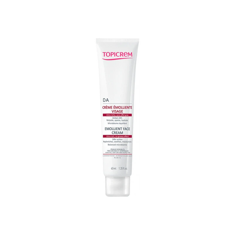 Topicrem DA Crème émolliente Visage 40ml 3 Topicrem DA Crème émolliente Visage 40ml