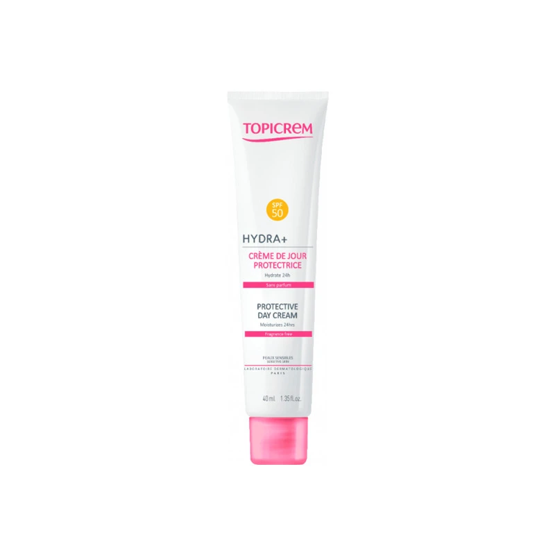 Topicrem Hydra+ Crème De Jour Protectrice SPF50 - 40ml 3 Topicrem Hydra+ Crème De Jour Protectrice SPF50 - 40ml