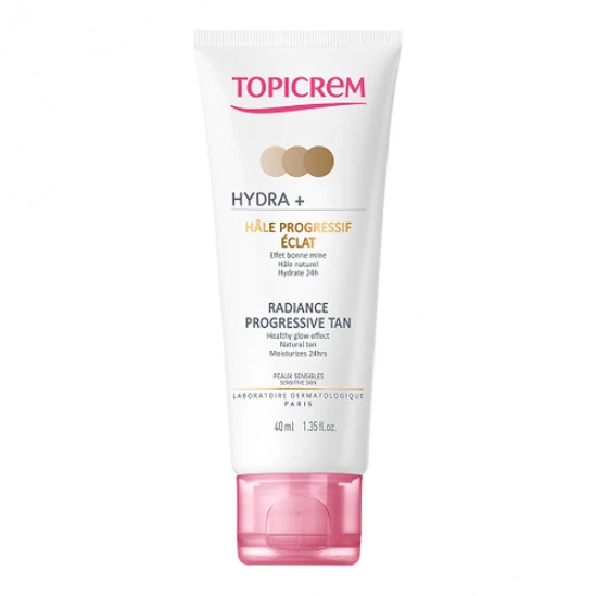 Topicrem Hydra+ Hâle Progressif éclat 40ml 3 Topicrem Hydra+ Hâle Progressif éclat 40ml