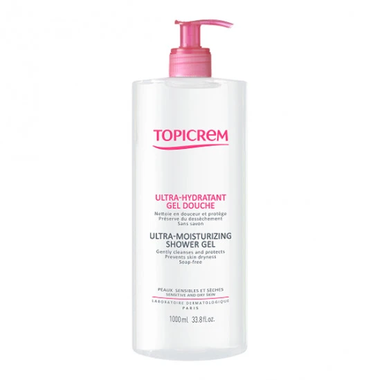 Topicrem Ultra-hydratant Gel Douche 1L 3 Topicrem Ultra-hydratant Gel Douche 1L