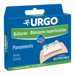 Urgo Brûlures Et Blessures Superficielles 6 Pansements Extensibles