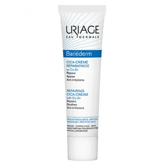 Uriage Bariéderm Cica-crème Au Cuivre Zinc 40ml 3 Uriage Bariéderm Cica-crème Au Cuivre Zinc 40ml