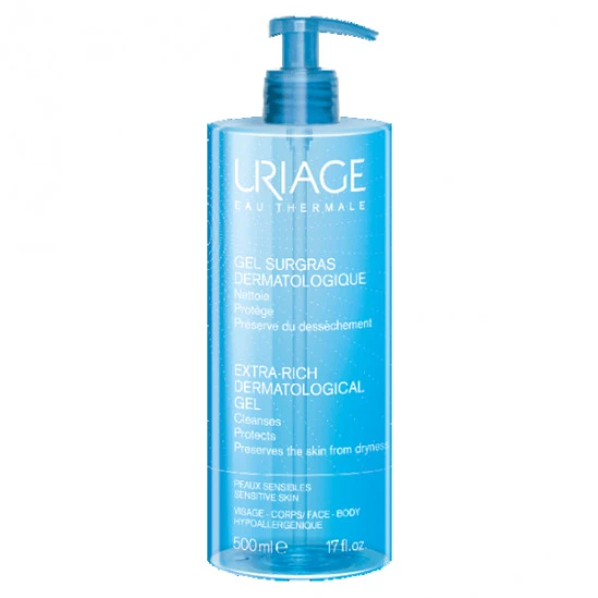 Uriage Eau Thermale Gel Surgras Dermatologique 500ml 3 Uriage Eau Thermale Gel Surgras Dermatologique 500ml