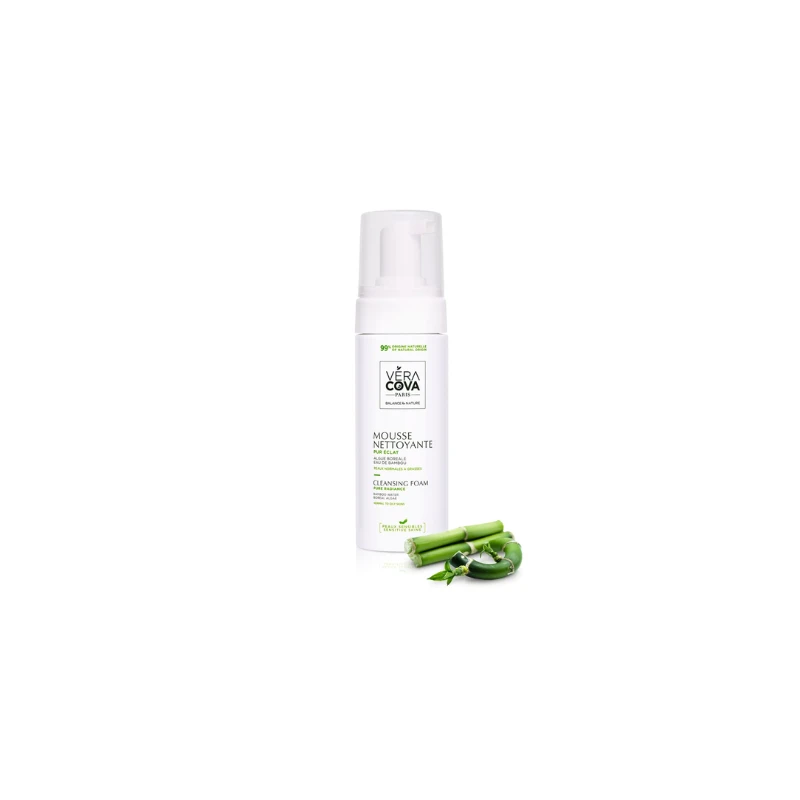 VERACOVA Mousse Nettoyante Pur Éclat 150ml 3 VERACOVA Mousse Nettoyante Pur Éclat 150ml