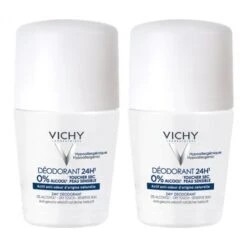 Vichy Déodorant 24h Toucher Sec Roll On 2x50ml