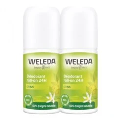 Weleda Déodorant Roll-on 24h Citrus 2x50ml