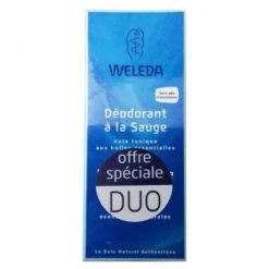 Weleda Déodorant à La Sauge 100ml Duo