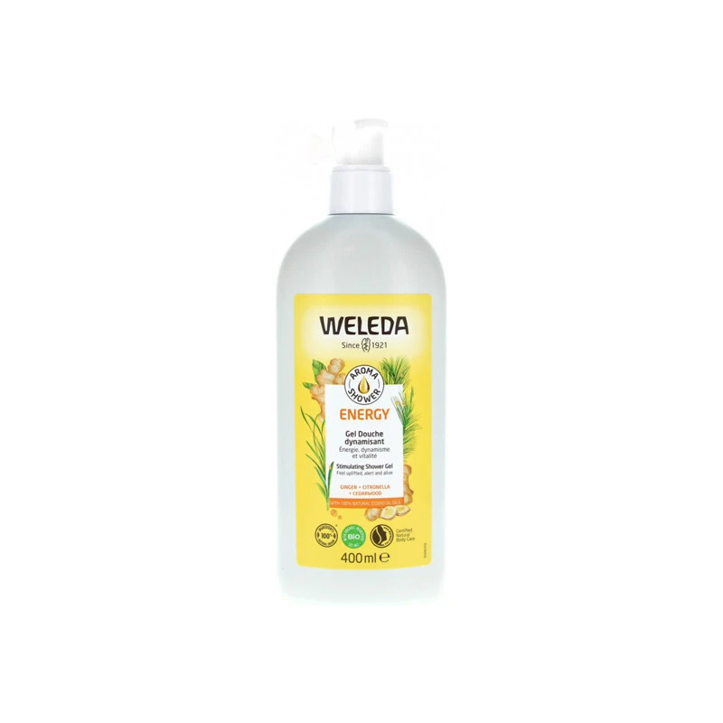 Weleda Energy Gel Douche Dynamisant Aroma Bio 400ml 3 Weleda Energy Gel Douche Dynamisant Aroma Bio 400ml