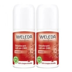 Weleda Déodorant Roll-on 24h Grenade 2x50ml