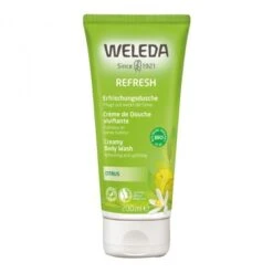 Weleda Refresh Crème De Douche Vivifiante Bio Au Citrus 200ml