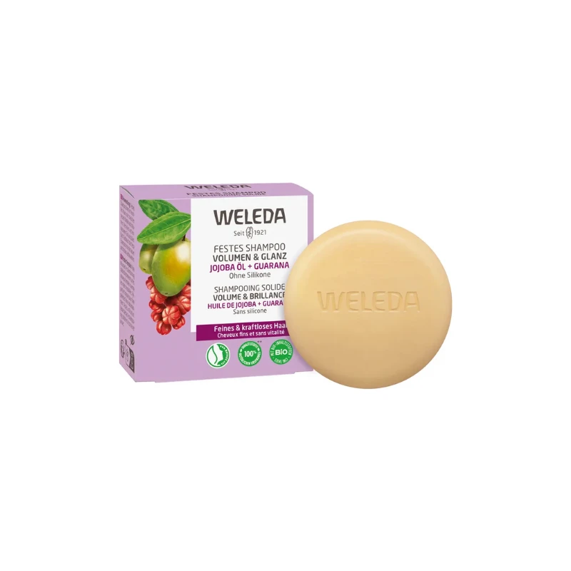 Weleda Shampoing Solide Volume & Brillance 50 G 3 Weleda Shampoing Solide Volume & Brillance 50 G