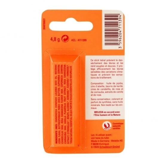 Weleda Soin Des Lèvres Everon 4.8g 4 Weleda Soin Des Lèvres Everon 4.8g – Image 2